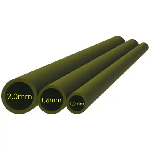 Smršťovací hadička zelená 1.6mm 10x5cm Vysoce Kvalitní