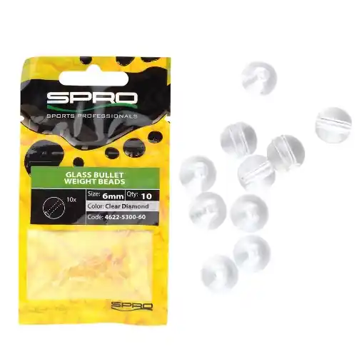 Super Cena SPRO Round Smooth Glass Beads 4mm Clear Diamond