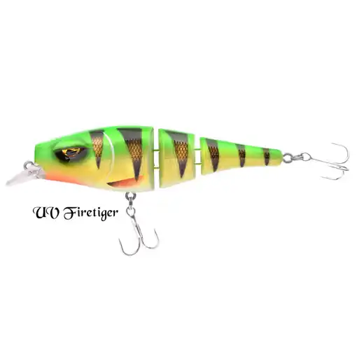 Pouze Dnes SPRO PikeFighter Triple Jointed 11cm UV Firetiger