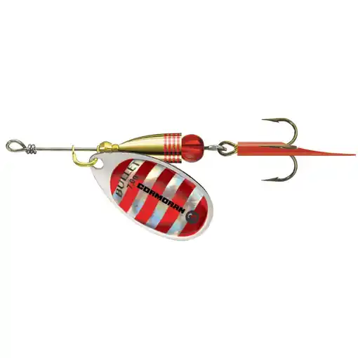 Cormoran Bullet silver/red stripes Cenově Výhodný