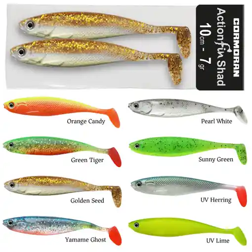 Akční Cena Cormoran Action Fin Shad 10cm (2ks)