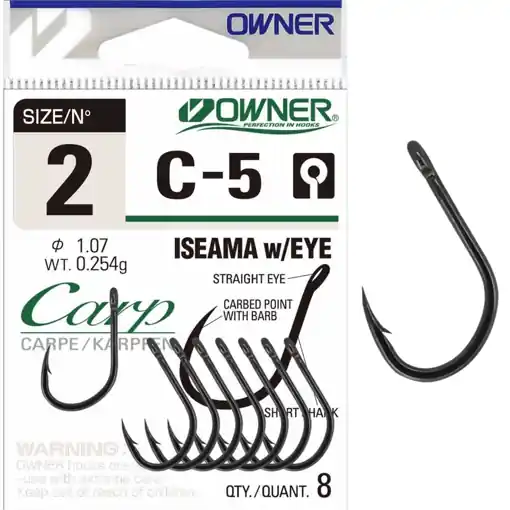 Dokud Zásoby Vydrží Owner C-5 Iseama w/Eye 6 (10szt)