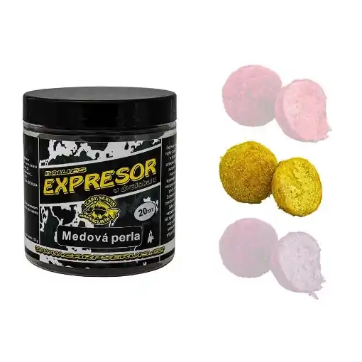 Boilie Espresor Dwuwarstwowe 150g 20mm Miodowa perła Kup Teď