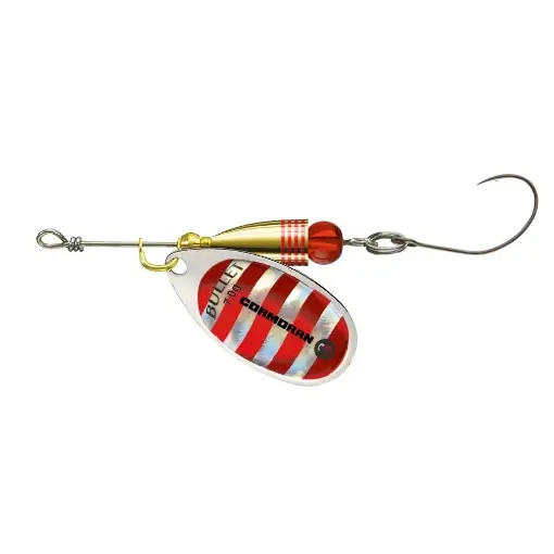 Oblíbený Cormoran Bullet SH 3 7g silver/red stripes