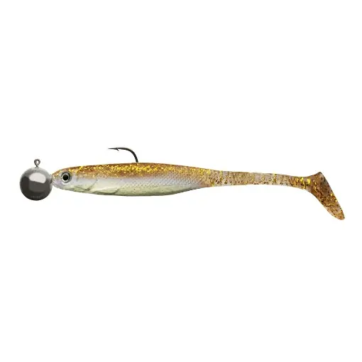 Značkový Cormoran Crazy Fin Shad RTF 13cm Golden Seed (2szt)
