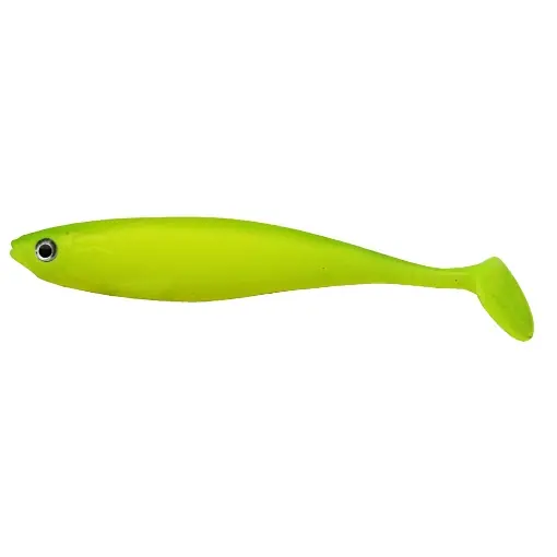 Vysoce Kvalitní Cormoran Action Fin Shad 13cm UV Lime (2ks)