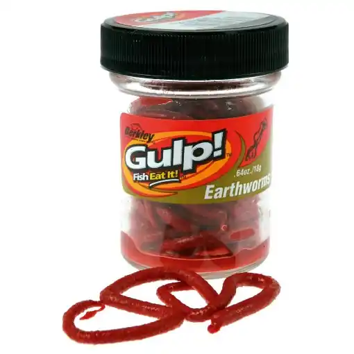 Vysoce Kvalitní Berkley Gulp! Earthworm Red 10cm