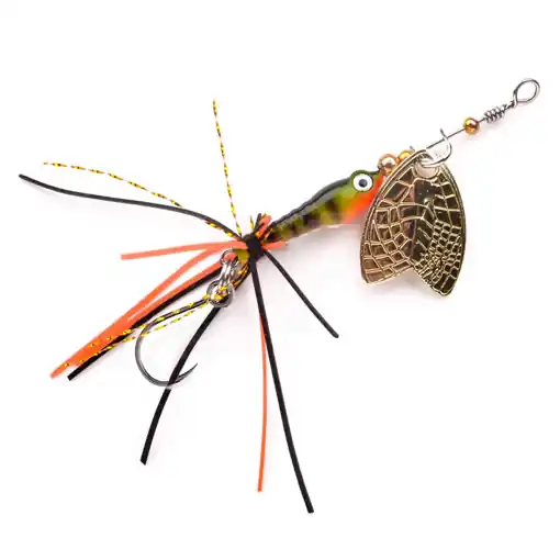 Dokud Zásoby Vydrží Larva Mayfly Micro Spinner SH 5cm Perch