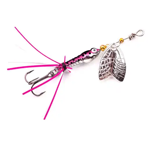 Larva Mayfly Micro Spinner TR 5cm Rainbow Trout Výprodej