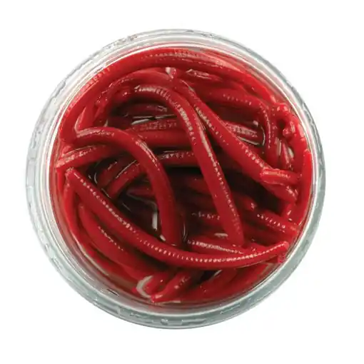 Finální Výprodej Berkley Gulp! Alive! Angle Worm Red Wiggler