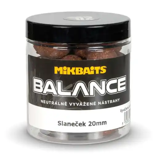 Mikbaits ManiaQ Balance Boilie Slaneček 24mm 250ml Sleva