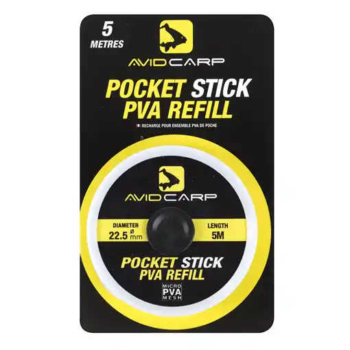 Cenově Výhodný Avid Carp PVA Pocket Stick System Refill 5m