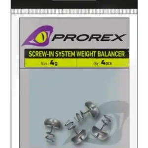 Daiwa Prorex Screw-in Weight Balancer 12g (3pc) Must-Have