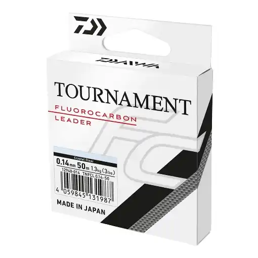 Autentický Daiwa Tournament Fluorocarbon Leader 0.35mm 50m
