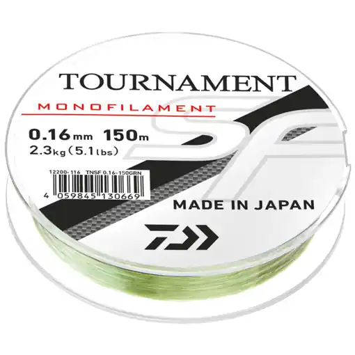 Daiwa Tournament SF Green 150m 0.20mm 3.5kg Nakupujte Hned