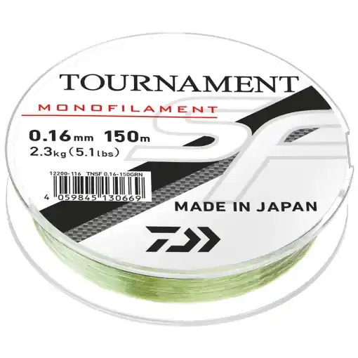Daiwa Tournament SF Green 150m 0.16mm 2.3kg Sezónní Sleva