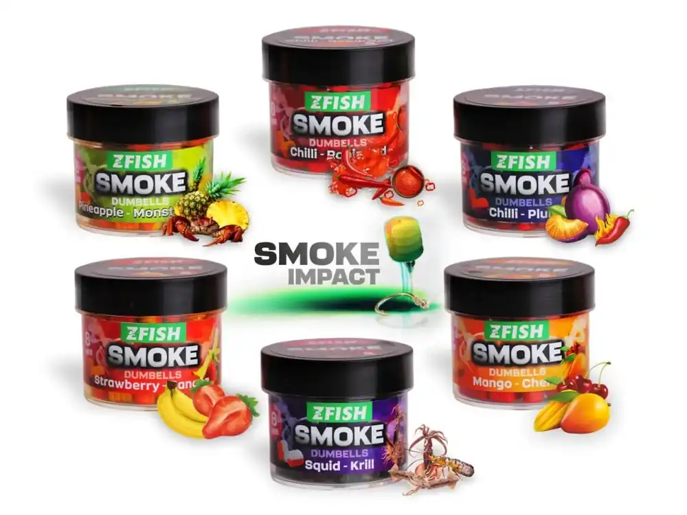 Poslední Šance ZFISH Smoke POP-UP Dumbells 8 mm