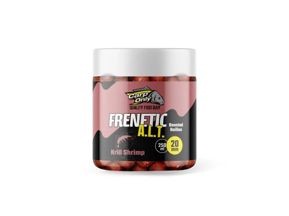 Frenetic A.L.T. Boosted Boilies Krill a Kreveta 20 mm 250 ml Akční Nabídka