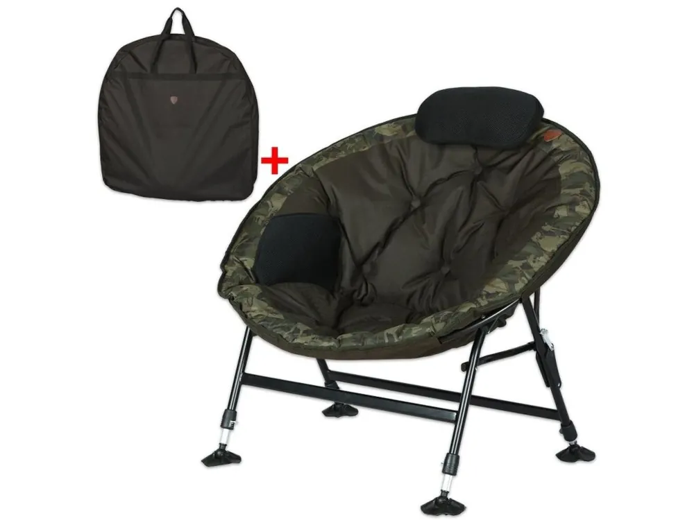 Odeslání Ihned Giants Fishing Sedačka Moon Chair Deluxe + Přepravní Taška