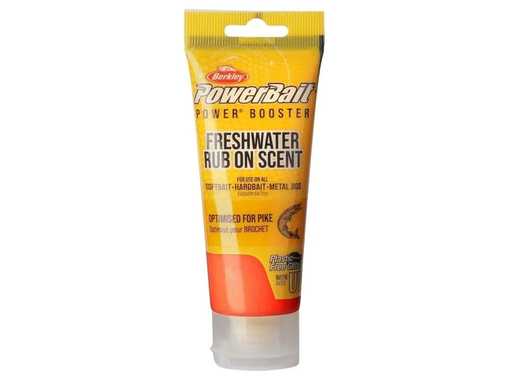 Cenově Výhodný Berkley Powerbait Gel 80 ml - Fishoil Orange Gold Flake - Štika