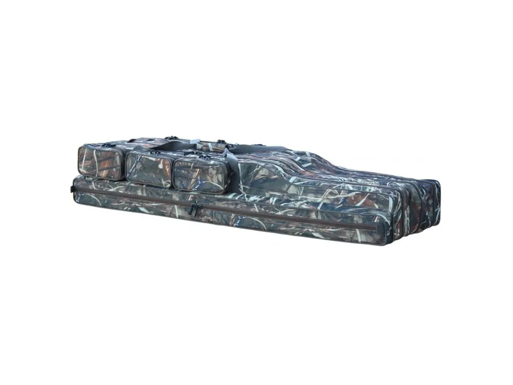 Super Cena SURETTI Obal na prut tříkomorový 125cm CAMO