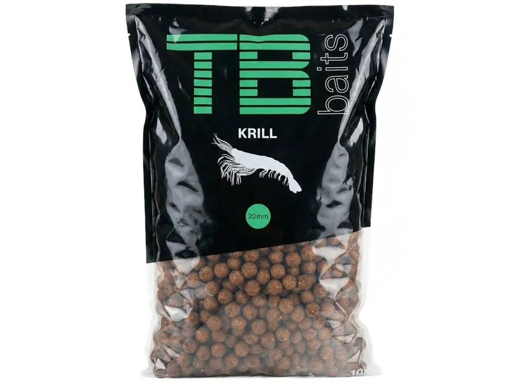 TB Baits Boilie Krill 10 kg, 20 mm Expresní Doručení