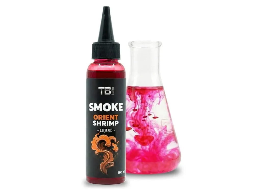 TB Baits Smoke Liquid Orient Shrimp 100 ml Dokud Zásoby Vydrží