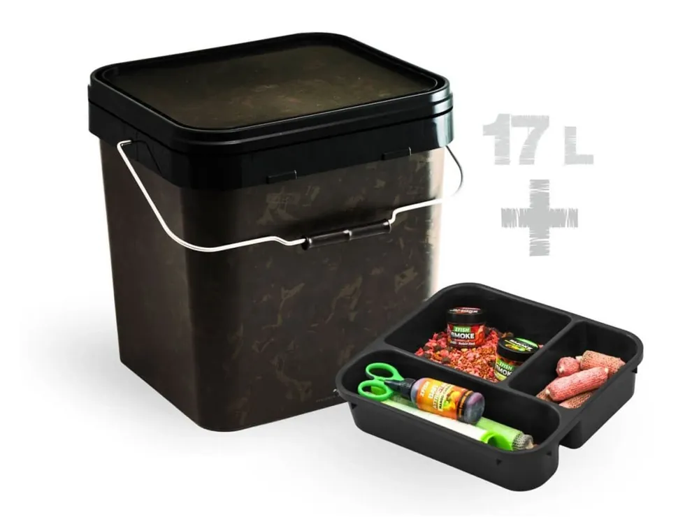 Přímo Od Výrobce ZFISH Kbelík Z-CORE Camo Bucket 17L + Vnitřní Vložka
