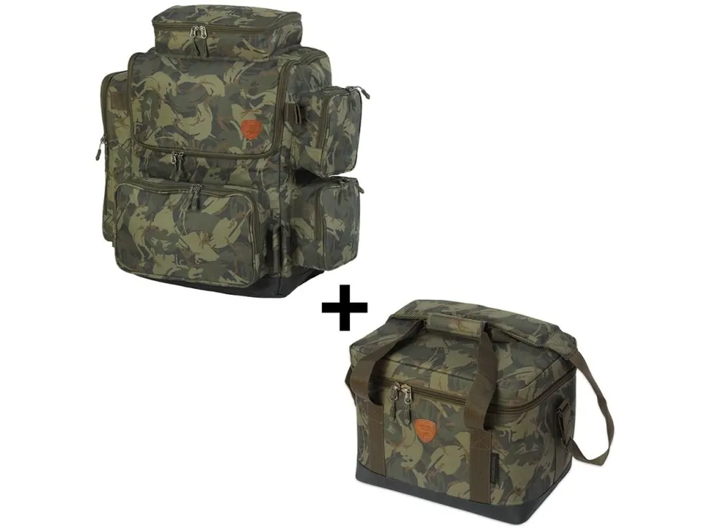 Giants fishing Akční set - Batoh Luxury X-Large Rucksack + Chladící taška Thermo Cooler Bag Značkový