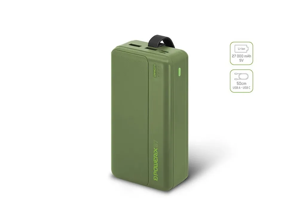 Powerbanka Delphin PoweriX / 27 000 mAh Bezpečná Platba