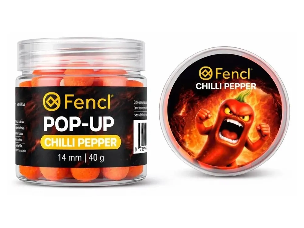 Hit Sezóny Fencl Plovoucí Boilie Pop Up Chilli Pepper 40 g 14 mm
