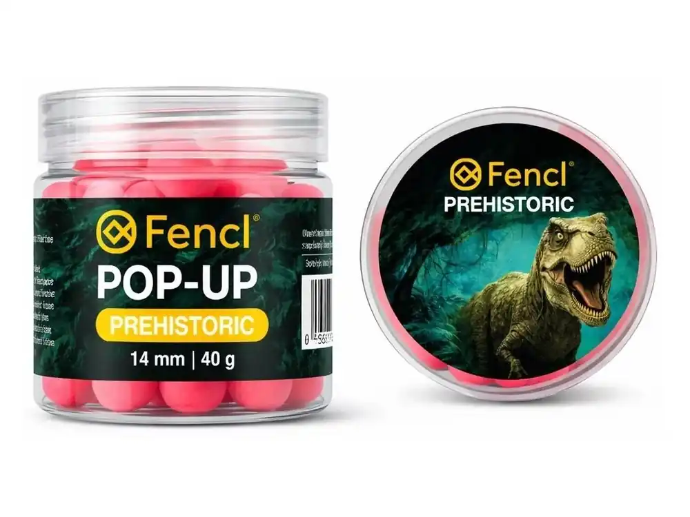 Autentický Fencl Plovoucí Boilie Pop Up Prehistoric 40 g 14 mm