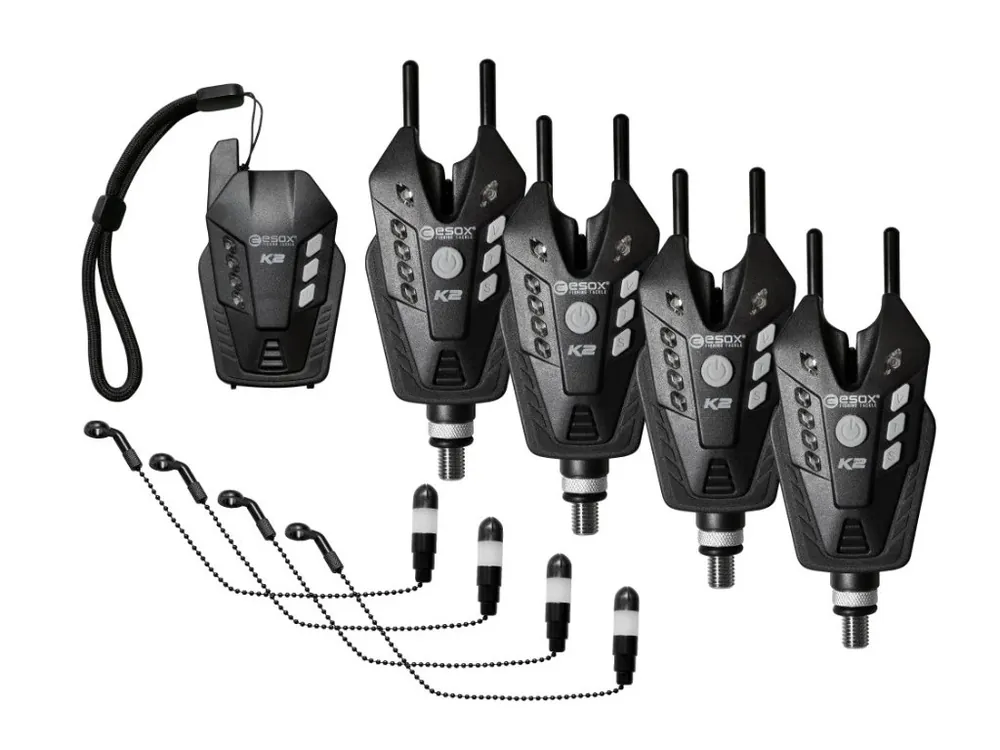 Sezónní Sleva Sada signalizátorů Esox K2 Set + Snag Gear + Swingramy