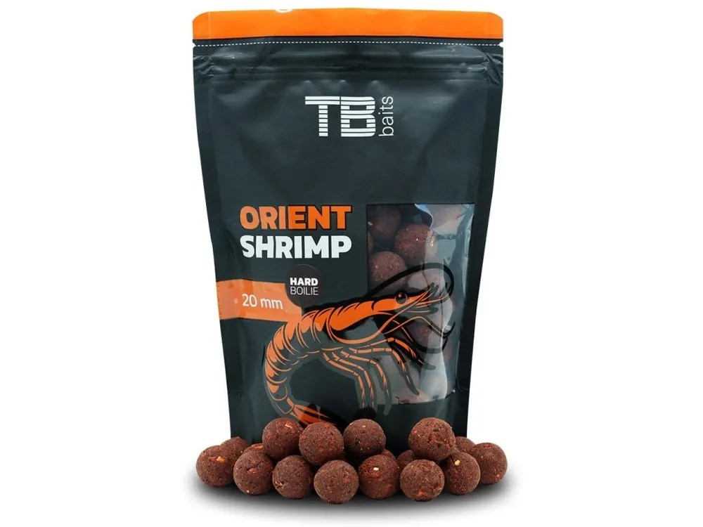 Cenová Bomba TB Baits Hard Boilie Orient Shrimp 250 g