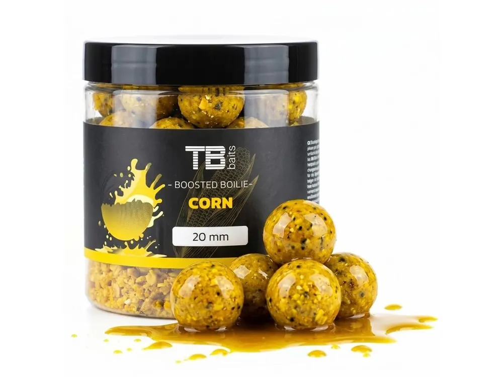 Vysoce Kvalitní TB Baits Boosterované Boilie Corn 120 g