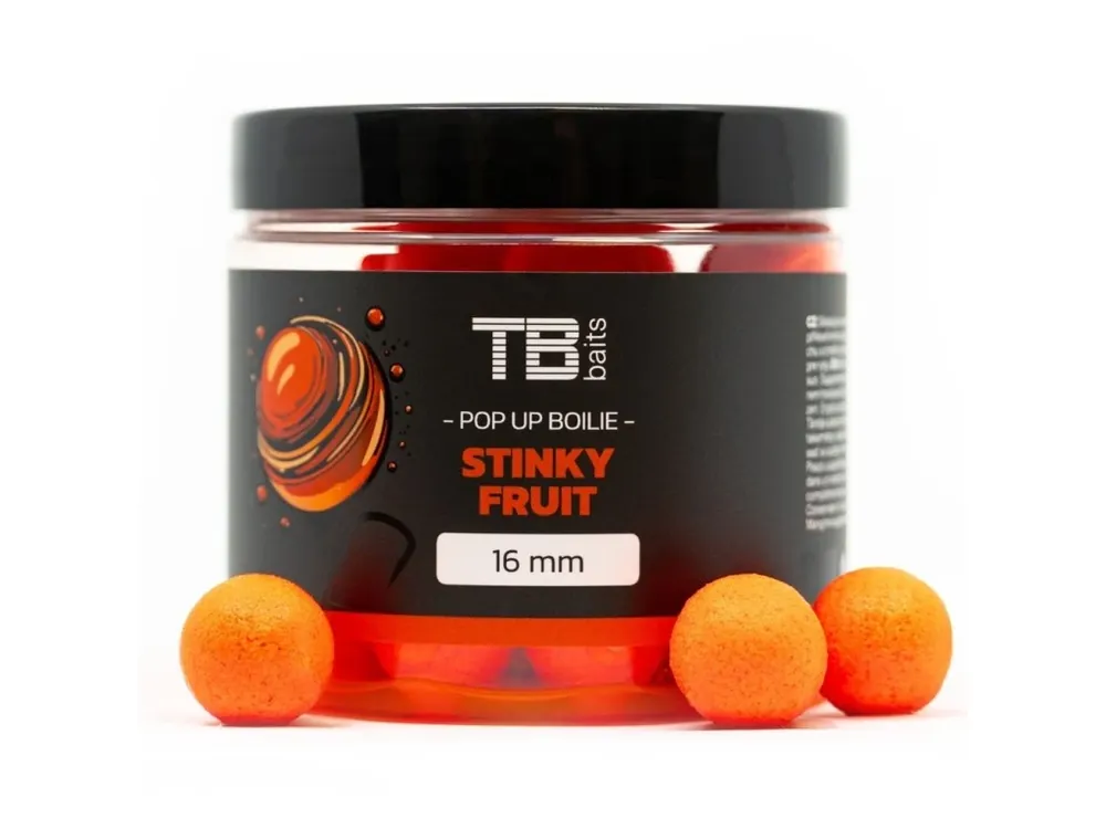 Kup Teď TB Baits Plovoucí Boilie Pop-Up Stinky fruit + NHDC 65 g