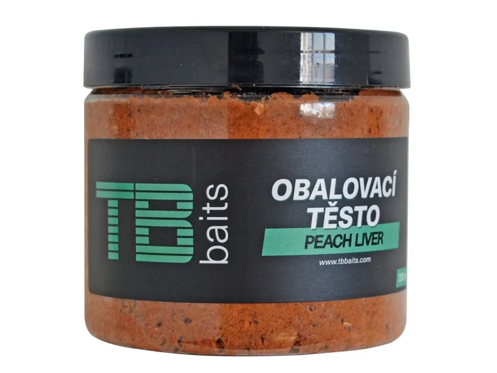 Must-Have TB Baits Obalovací pasta Peach Liver 200 ml