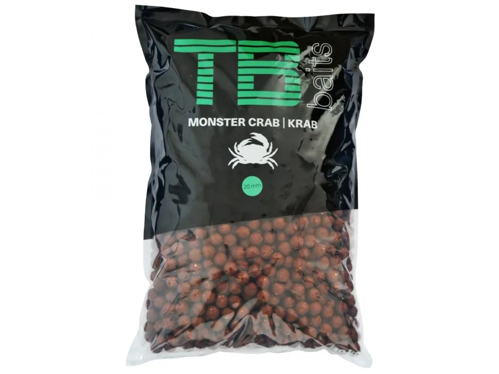 Pouze Dnes TB Baits Krmné Boilie Monster Crab - 10 kg