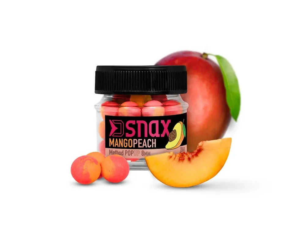 Super Cena Delphin Nástraha D SNAX POP 10mm/20g Mango-Broskev