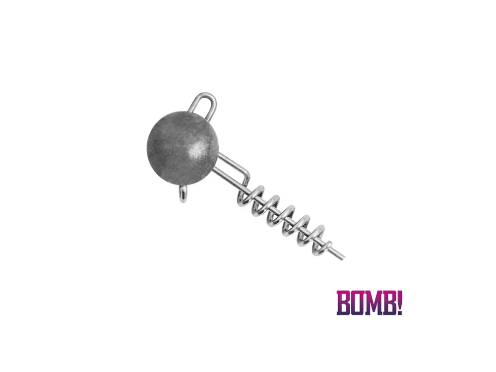 Akční Cena Delphin Šroubovací Jigová Hlavička BOMB! Twisto Jiger 3 ks