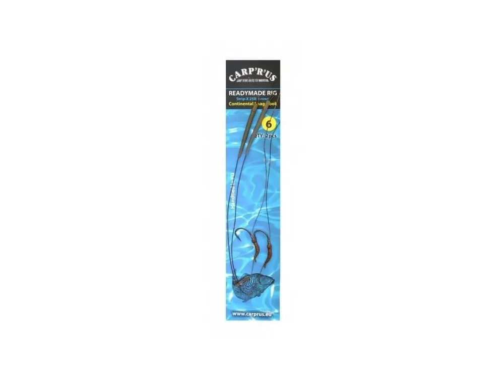 Nejlepší Volba Carp´R´Us Návazec Ready Rig Strip-x Mat Brown 25 lbs