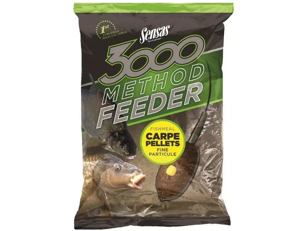 Kup Teď Sensas Krmítková Směs 3000 Method Feeder Carpe Pellets 1 kg