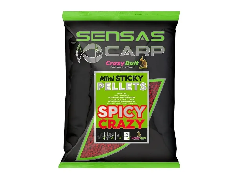 Originální Sensas Pelety Mini Sticky 2 mm 700 g