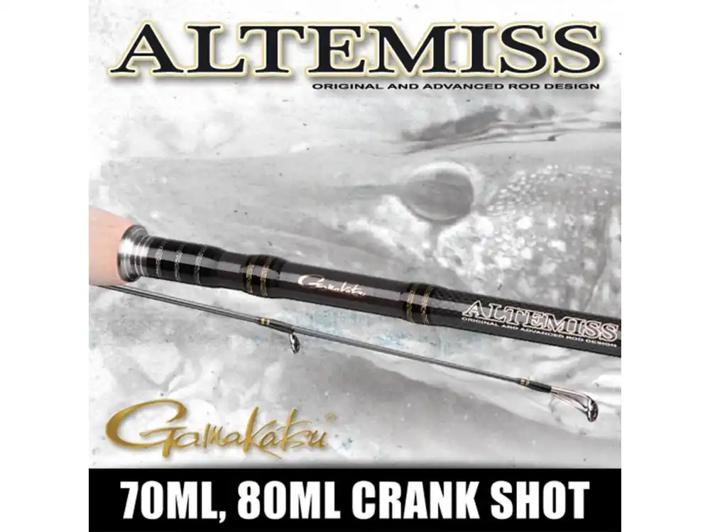 Gamakatsu Přívlačový Prut Altemiss Crank Shot 2,4 m 5-25 g Poslední Šance