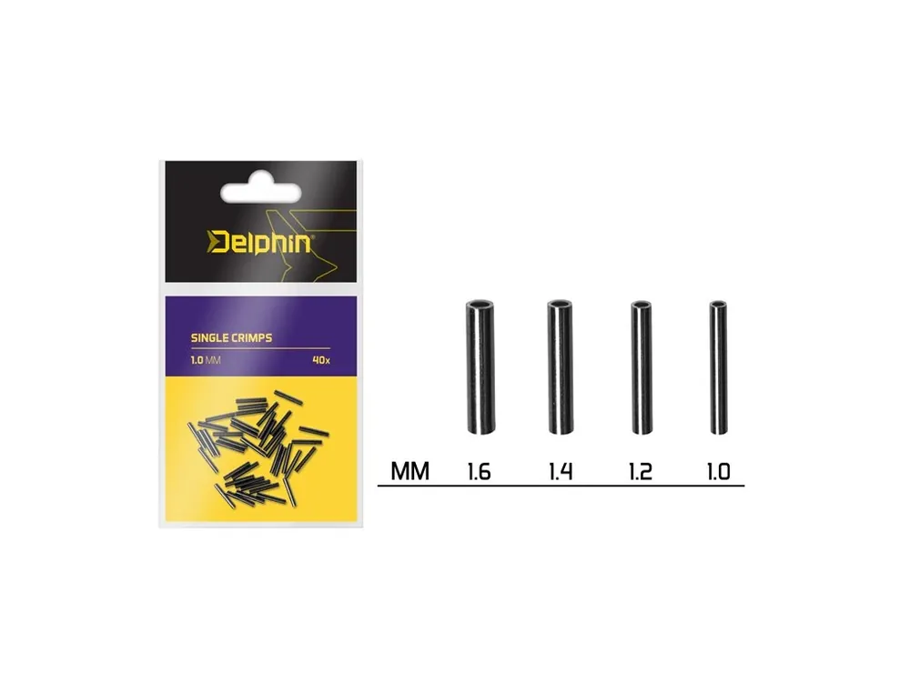 Akční Cena Delphin Krimpy Single CRIMPS /40ks