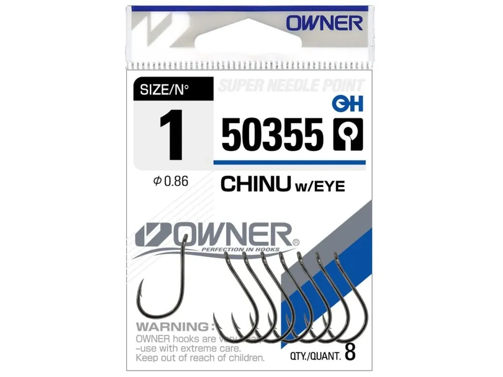 Tovární Cena Owner Háček s Očkem Chinu 50355
