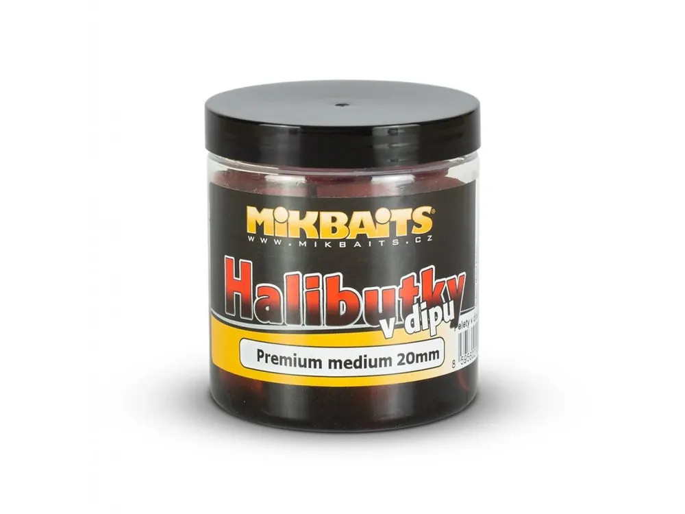 Mikbaits Halibutky v Dipu 250ml Hit Sezóny