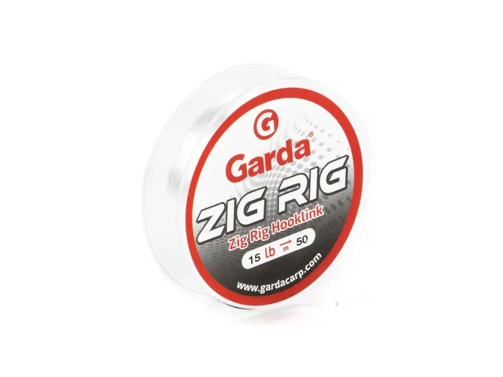 Garda Návazcové Materiály - Zig Rig Návazec 50m 15lb Nejprodávanější