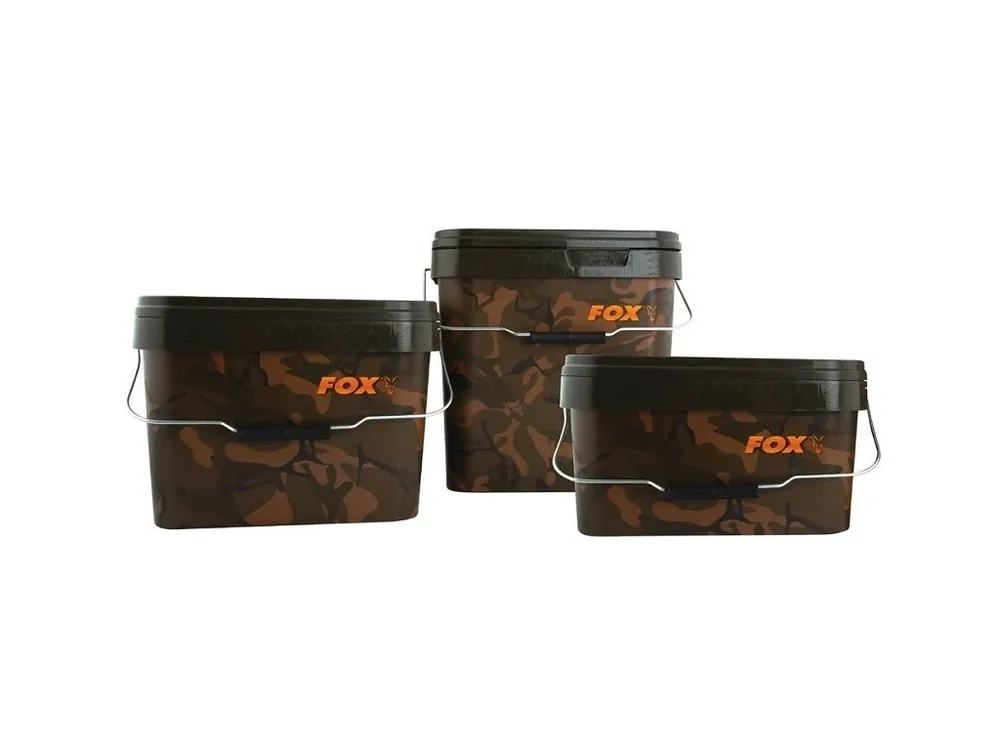 Fox Kbelík Camo Square Buckets Zlevněný