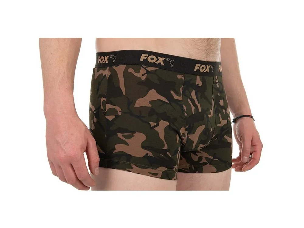 Výhodná Nabídka Fox Trenýrky Camo Boxers 3 ks